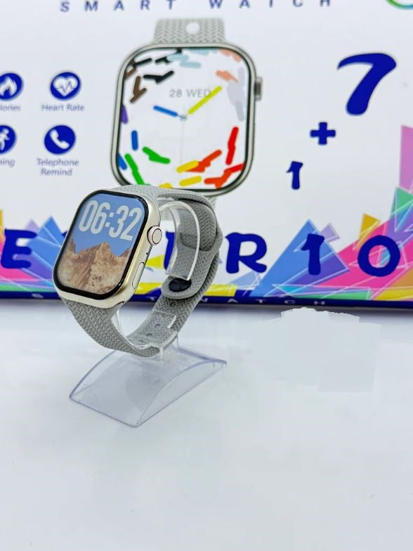 TLTM M42 7 in 1 Ultra  Smart Watch (7-in-1 Series) – Stylish Tech with 7 Straps.