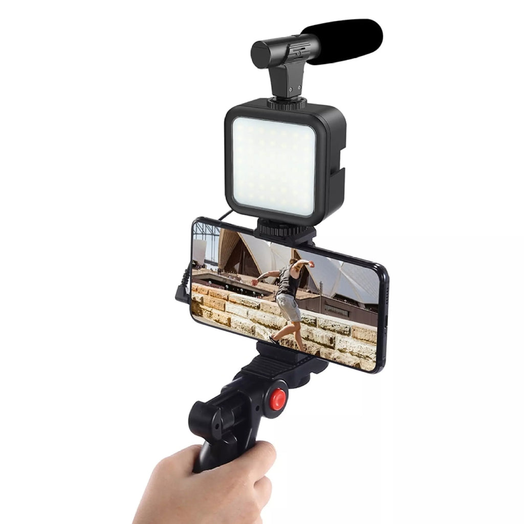 AY-49 Video-Making Kit Vlogging Tripod
