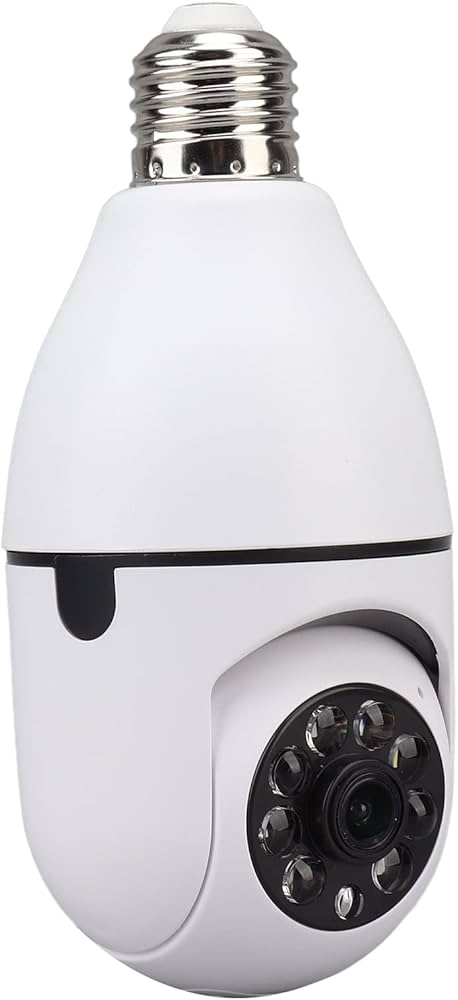 WiFi Panoram  Direct Holder 360° Rotation Security Camera, 1080P HD, Day and Night Full-Color